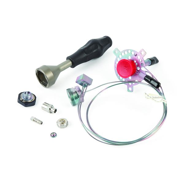 Split Injection Port EZ Twist Top Inj. Port, Siltek Treated Injection Port w/Optional Split ...