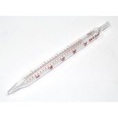 Bellco Glass, Inc -  Shortie Pipet 2x.1mL Cotton Plug Top. (18/Case)