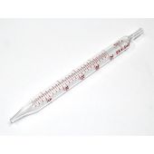 Bellco Glass, Inc -  Shortie Pipet 5x.1mL Cotton Plug Top. (18/Case)