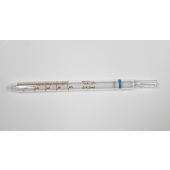 Bellco Glass, Inc - Large Orifice Shortie Pipet .5x.1mL Cotton Plug Top. (18/Case)