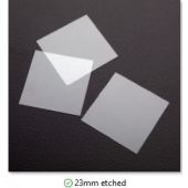 Bellco Glass, Inc - Photoetch Coverslip 23x23mm German Glass. (25/Case)