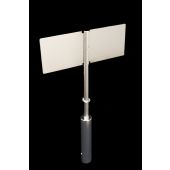 Bellco Glass, Inc - Stainless Steel Hi-Torq Overhead Drive Impeller, 8L-FW Full Width. (Each)