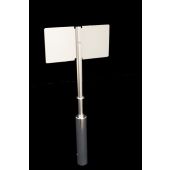 Bellco Glass, Inc - Stainless Steel Hi-Torq Overhead Drive Impeller, 8L-SW Short Width. (Each)