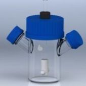 Bellco Glass, Inc - Flat Bottom Adjustable Hanging Bar Spin, 500mL No Ctr Cap. (Each)