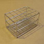 Bellco Glass, Inc - Stainless Steel Tube Rack,18mm-24P 4x6 Spacing. (Each)
