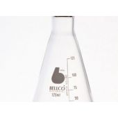 Bellco Glass, Inc - Screw Cap Grad Erlenmeyer  Flask ,250mL With 38mm Cap. (12/Case)