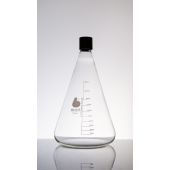Bellco Glass, Inc - Screw Cap Grad Erlenmeyer Flask ,3000mL With 38mm Cap. (3/Case)