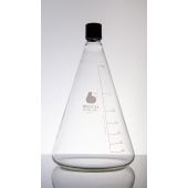 Bellco Glass, Inc - Screw Cap Grad Erlenmeyer  Flask ,4000mL With 38mm Cap. (3/Case)
