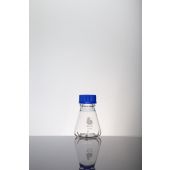 Bellco Glass, Inc - GL45 6 Baffle Shake Flask,250mL With Membrane Screw Cap. (12/Case)