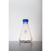 Bellco Glass, Inc - GL45 6 Baffle Shake Flask,1000mL With Membrane Screw Cap. (6/Case)