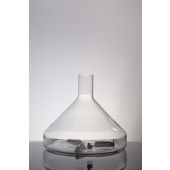 Bellco Glass, Inc - DeLong 3 Baffle Fernbach,1800mL Bottom Baffles. (3/Case)