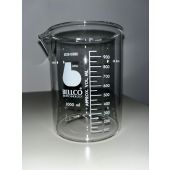Bellco Glass, Inc - Beaker-Heavy Wall,1L . (3/Case)