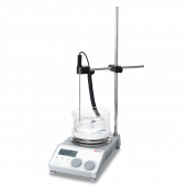 MS-H-ProA package 2. LCD Digital Magnetic Hotplate Stirrer, Aluminum cover with ceramic coating, heating temperature up to 340°C. Includes: PT1000A + support clamp. USA plug,100V-120V/50Hz/60Hz