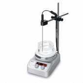 MS-H280-Pro Package. Double LED Digital Hotplate Magnetic Stirrer. Stainless steel with ceramic coated hotplate; heating temperature up to 280°C. Includes: PT1000A and support clamp. USA plug,100V-120V/50Hz/60Hz.