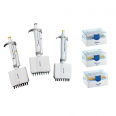 PROMO 3x Research Plus  8-channel  pipettes (10ul, 100ul, 300ul)