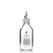 PUREGRIP® Universal HPLC Solvent Reservoir  Bottle Assembly, VersaCap® GL45, 1L Clr Reagent Bottle,  1 X Ports- OD Tube 3.2mm (1/8") & 1.6mm (1/16"), 1/EA