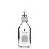 PUREGRIP® Universal HPLC Solvent Reservoir  Bottle Assembly, VersaCap® GL45, 1L Clr Reagent Bottle,  3X Ports- OD Tube 3.2mm (1/8") & 1.6mm (1/16"), 1/EA