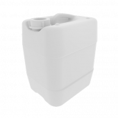 EZwaste UN/DOT HDPE 10L Container w/ Closed Cap, Boxed, 1/EA