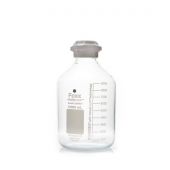 PUREGRIP® Glass Carboys, Round, Clear, 83mm VersaCap®, 10,000mL, 1/EA