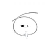Vactrap Tubing 10Ft , w/1/4" ID Tubing, 0.2 micron PTFE Vent Filter, 1/EA