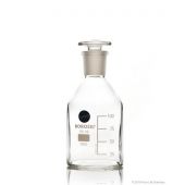 Borosil® Reagent Bottles Plain Narrow Mouth, Graduated I/C Glass Stopper 125 mL , 50/CS