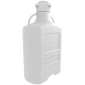 EZBio® Carboy, HDPE, 40L, No Spigot, VersaCap® 120mm, Double Bagged, Non Sterile