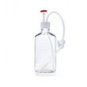 EZBio Single Use Assembly, Media Bottle, 1000mL, PETG, Vented with Tubing, Sterilized, 10/CS