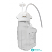 EZBio® Single Use Carboy Assembly, 10L,  PP, VersaCap® 83B, TPE Tubing w/ Dip Tube, Sterilized, 1/EA