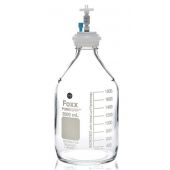 PUREGRIP® Universal HPLC Solvent Reservoir  Bottle Assembly, VersaCap GL45, 2L Clr Reagent Bottle,  1  X Ports- OD Tube 3.2mm (1/8") & 1.6mm (1/16"), 1/EA