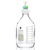 PUREGRIP® Universal HPLC Solvent Reservoir  Bottle Assembly, VersaCap GL45, 2L Clr Reagent Bottle,  4 X Ports- OD Tube 3.2mm (1/8") & 1.6mm (1/16"), 1/EA