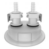Adapter, 83B, 2x 1/4" HB, Quick Connect, 1/EA