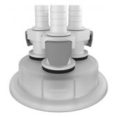 Adapter, 83B, 3x 3/8" HB, Quick Connect, 1/EA