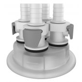 Adapter, 83B, 4x 3/8" HB, Quick Connect, 1/EA