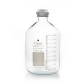 PUREGRIP® Glass Carboys, Round, Clear, 83mm VersaCap®, 20,000mL, 1/EA