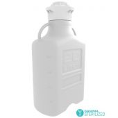 20L (5 GAL) HDPE Carboy with VersaCap® 120mm, Double Bagged, Gamma Sterilized , 1/EA