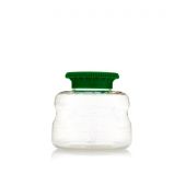 EZLabpure™ Media Bottle PETG, 500 mL, GL45 Closed VersaCap, Sterile