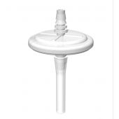 EZFlow Vent Filter, 1.00um, ¼’’ Tubing, Non-Sterile, 2/PK