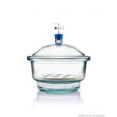 Borosil® Desiccators, Vacuum, 300mm (X-Large), 1/EA
