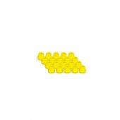 EZwaste Replacement Fittings, 1/2-20 Plugs, 20/PK