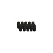 EZwaste Replacement Fittings, 1/4" MNPT, Straight, PK