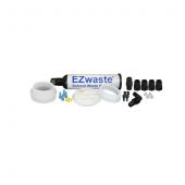 EZwaste System, UN/DOT, S-70 Cap, 4x 1/8”, 4x 1/4” OD Tubing & Filter, 1/EA
