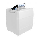 EZwaste System, UN/DOT, 13.5L HDPE, S-70 Cap, 4x 1/8", 3x 1/4" OD Tubing, 1 HB & Filter, 1/EA