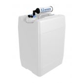 EZwaste® UN/DOT Filter Kit, VersaCap® S70 , 4 ports for 1/8" OD Tubing, 3 ports for 1/4" OD Tubing with 20L Container; collect waste from two (2) HPLC machines.