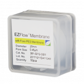 EZFlow Membrane Disc Filter, PES, 0.45µm, 25mm, Non-Sterile, PK