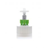 PUREGRIP® Universal HPLC Solvent Reservoir, 38-430 Cap Assembly, 3 x Ports- OD Tube-3.2 mm (1/8") & 1.6 mm (1/16"), 1/EA