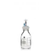 PUREGRIP® Universal HPLC Solvent Reservoir  Bottle Assembly, VersaCap® GL45, 500mL Clr Reagent Bottle,  1x Ports- OD Tube 3.2mm (1/8") & 1.6mm (1/16"), 1/EA