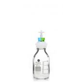 PUREGRIP® Universal HPLC Solvent Reservoir Bottle Assembly, VersaCap® GL45, 500mL Clr Reagent Bottle,  4 X Ports- OD Tube 3.2mm (1/8") & 1.6mm (1/16"), 1/EA