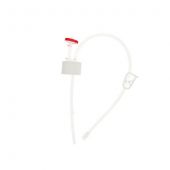 EZBio, Single Use Cap Assembly, 38-430 VersaCap, PP, Vented w/ Tube for 500mL Bottle, 20/PK