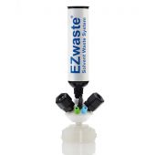 EZWaste® Universal Stackable HPLC VersaCap® 51S Solvent Waste Cap Assembly, W/ Exhaust Filter, 6 X OD Tube-3.2 mm (1/8") &1.6 mm (1/16"), 3 X Hose Barb 3.2mm(1/8") & 9.5mm(3/8"), 3 X OD Tube 12.7 mm (1/2"), 1/EA