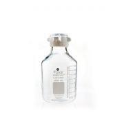 PUREGRIP® Glass Carboys, Round, Clear, 83mm VersaCap®, 5,000mL, 1/EA